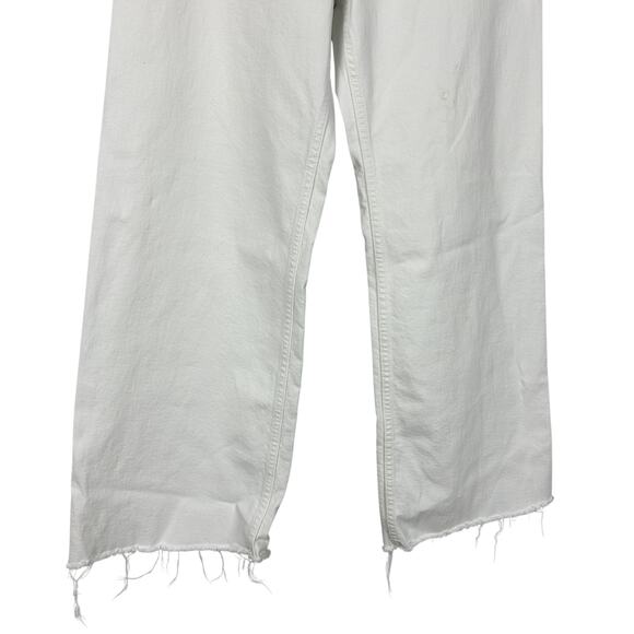 Anthropologie x Pistola Penny White Wide Leg High Waisted Jeans 28 - Picture 5 of 8